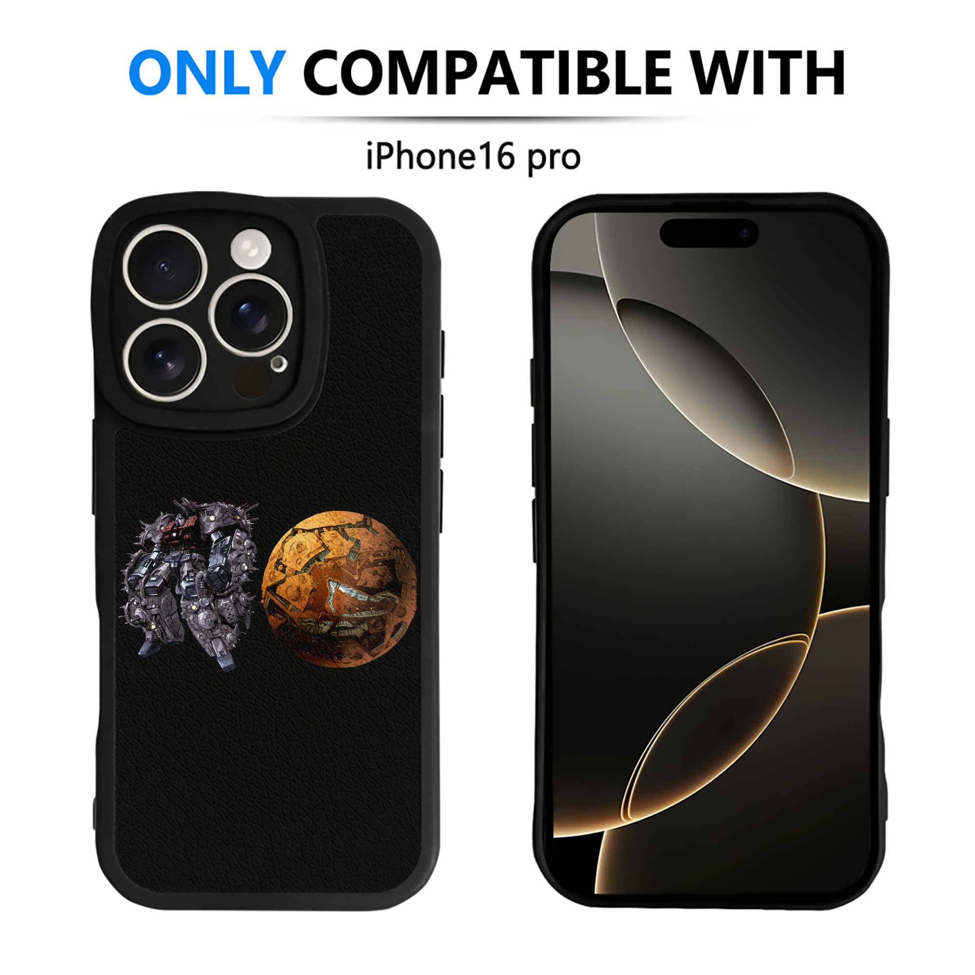 （画像用） Transformers トランスフォーマー 【iPhone 16シリーズ対応】シリコンスマホケース（レザー調） 材質：シリコン